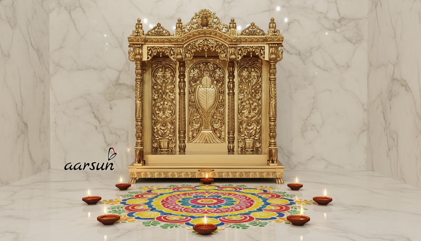 Exquisite Wooden Mandir Creations for Every Home